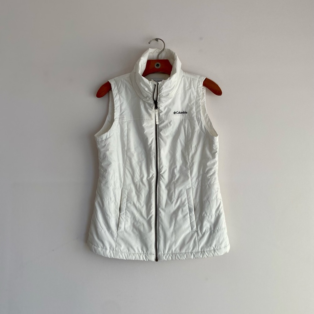 Columbia Lightweight White Vest - S